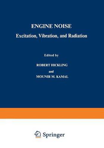 Cover image for Engine Noise: Excitation, Vibration, and Radiation