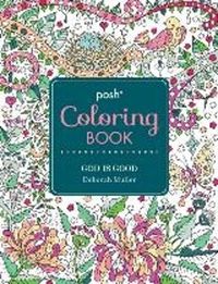 Cover image for Posh Adult Coloring Book: God Is Good