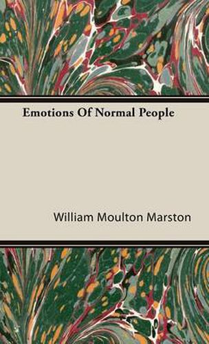 Emotions of Normal People