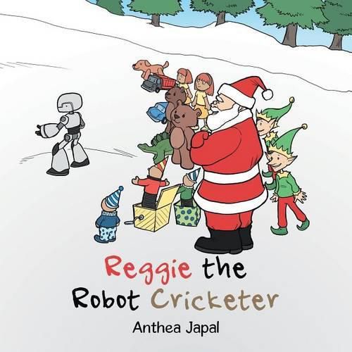 Cover image for Reggie the Robot Cricketer