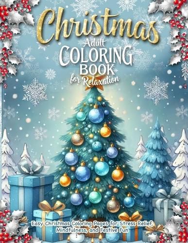 Cover image for Christmas Adult Coloring Book for Relaxation