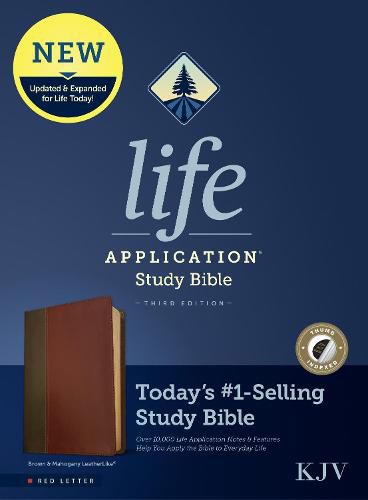 Cover image for KJV Life Application Study Bible, Third Edition, Brown