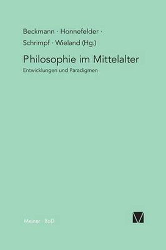 Cover image for Philosophie im Mittelalter