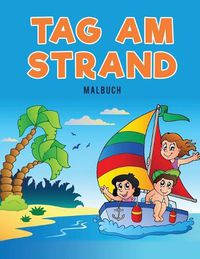 Cover image for Tag am Strand Malbuch