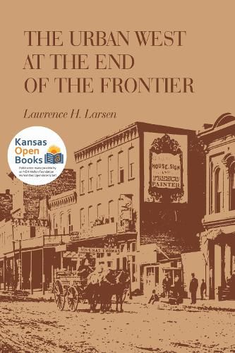 Cover image for The Urban West at the End of the Frontier