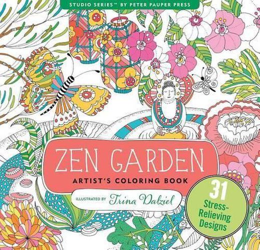 Cover image for Zen Garden Adult Coloring Book