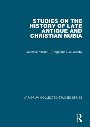 Cover image for Studies on the History of Late Antique and Christian Nubia