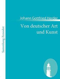 Cover image for Von deutscher Art und Kunst: Einige fliegende Blatter