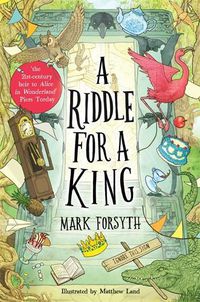 Cover image for A Riddle for a King (Times Children's Book of the Week, from the bestselling author of the Etymologicon)