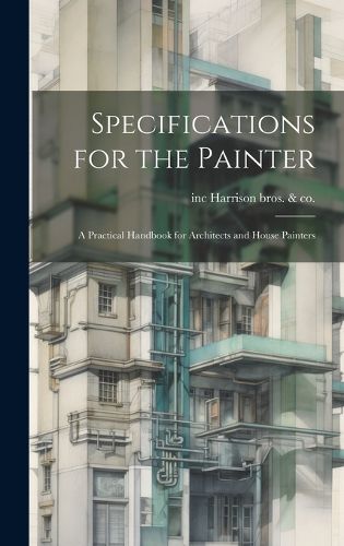 Cover image for Specifications for the Painter; a Practical Handbook for Architects and House Painters