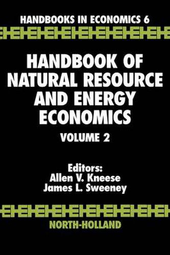 Cover image for Handbook of Natural Resource and Energy Economics