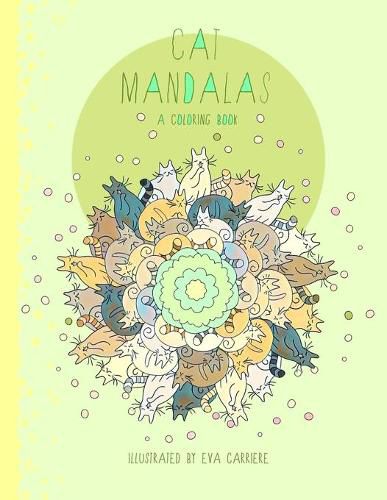 Cover image for Cat Mandalas: A Coloring Book