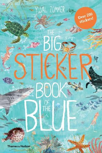 Cover image for The Big Sticker Book of the Blue
