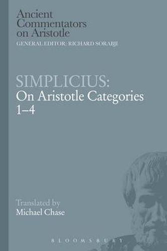 Cover image for Simplicius: On Aristotle Categories 1-4