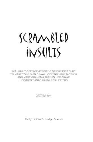 Cover image for Scrambled Insults