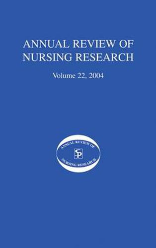 Cover image for Annual Review of Nursing Research, Volume 22, 2004: Eliminating Health Disparities Among Racial and Ethnic Minorities in the United States