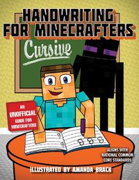 Cover image for Handwriting for Minecrafters: Cursive