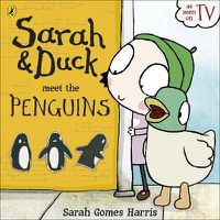 Cover image for Sarah and Duck meet the Penguins