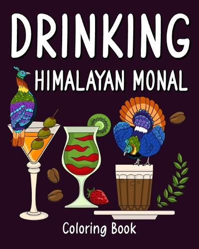 Cover image for Drinking Himalayan Monal Coloring Book