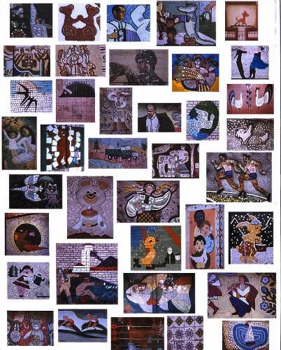 Cover image for THE CHIPS: UKRAINIAN NA?VE MOSAICS OF THE 1950-90S