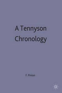 Cover image for A Tennyson Chronology