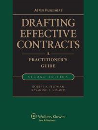 Cover image for Drafting Effective Contracts: LL