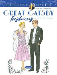 Cover image for Creative Haven Great Gatsby Fashions Coloring Book