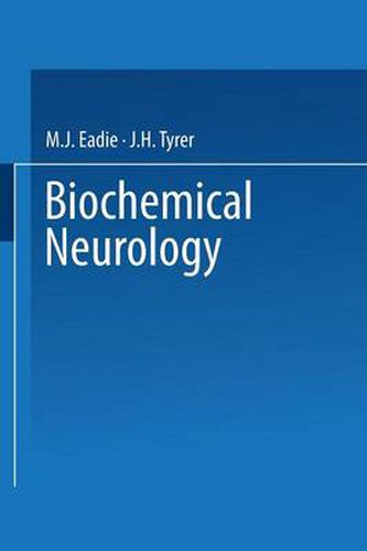 Cover image for Biochemical Neurology