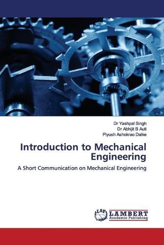 Cover image for Introduction to Mechanical Engineering