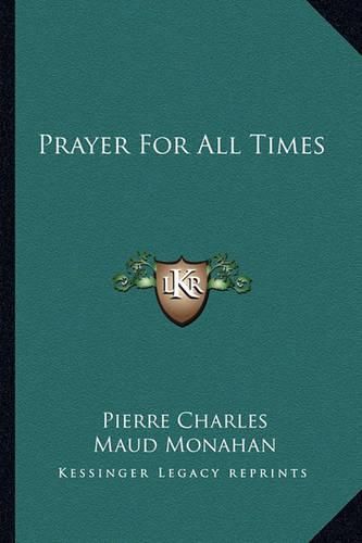 Cover image for Prayer for All Times