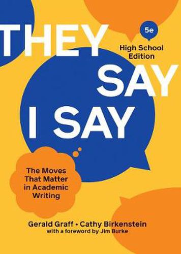 Cover image for They Say / I Say