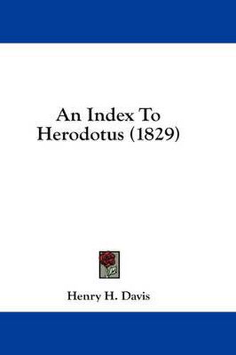 An Index to Herodotus (1829)