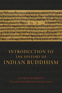 Cover image for Introduction to the History of Indian Buddhism