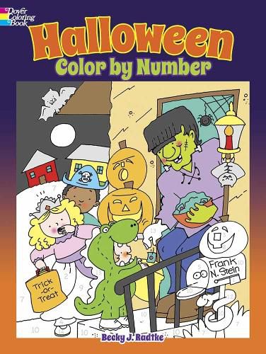 Cover image for Halloween Color by Number