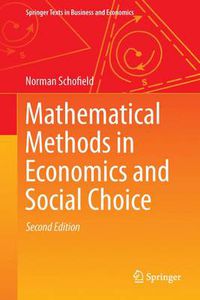 Cover image for Mathematical Methods in Economics and Social Choice