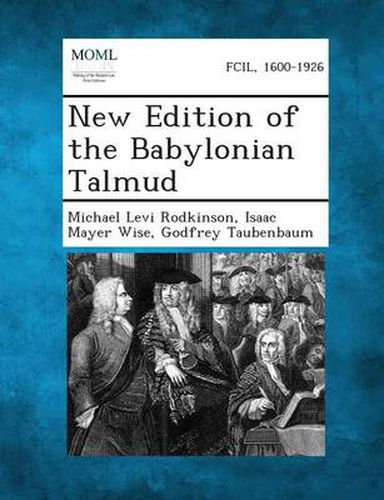 New Edition of the Babylonian Talmud