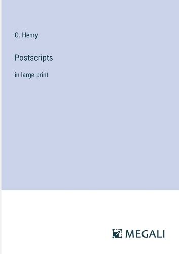 Cover image for Postscripts