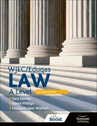 Cover image for WJEC/Eduqas Law A Level: Second Edition