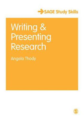 Cover image for Writing and Presenting Research