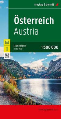 Cover image for Austria Road Map 1:500,000