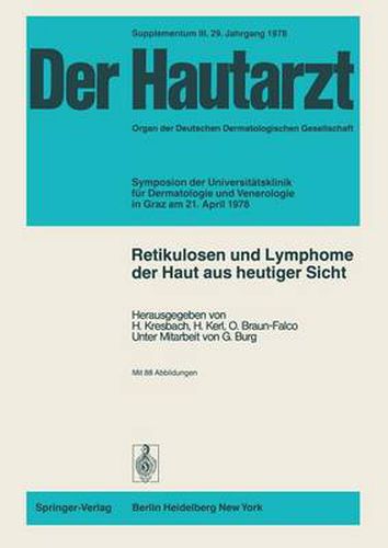 Cover image for Retikulosen Und Lymphome Der Haut Aus Heutiger Sicht