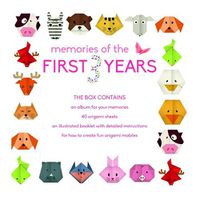 Cover image for Memories of the First 3 Years (girl) Record Book and Origami Mobile Kit