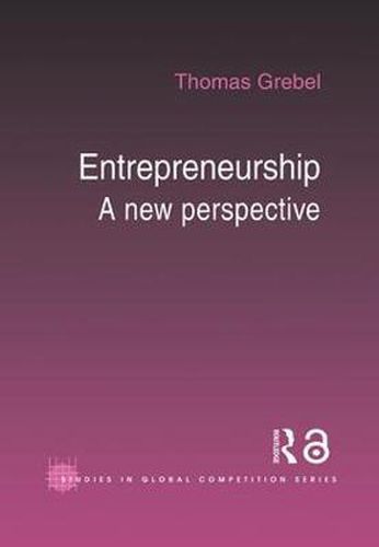Cover image for Entrepreneurship: A New Perspective