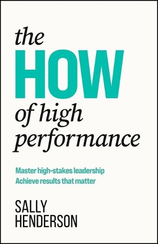 Cover image for The HOW of High Performance