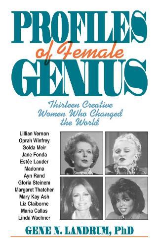 Cover image for Profiles of Female Genius