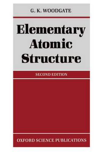 Cover image for Elementary Atomic Structure