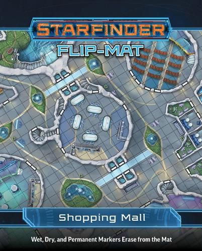Cover image for Starfinder Flip-Mat: Shopping Mall