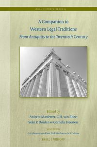 Cover image for A Companion to Western Legal Tradition