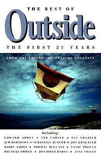 Cover image for The Best of  outside: The First Twenty Years