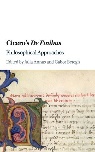 Cover image for Cicero's De Finibus: Philosophical Approaches